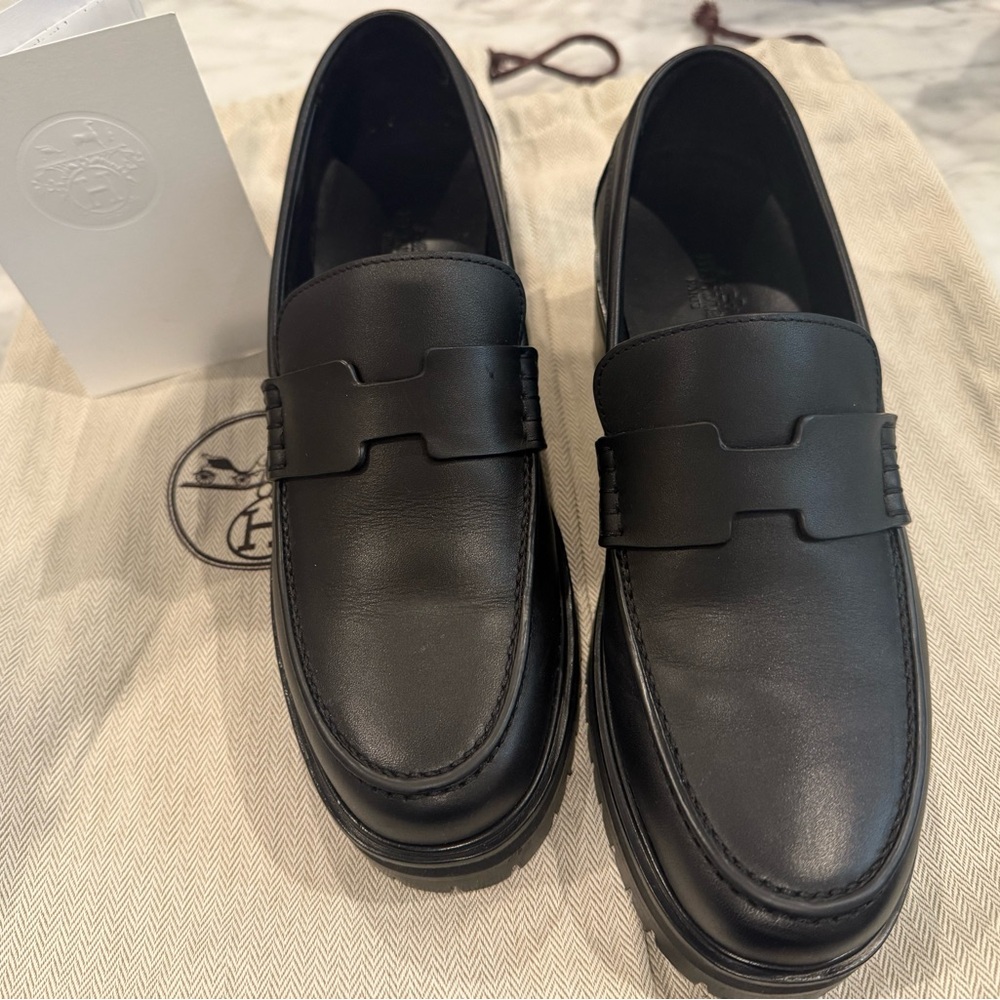 Hermes Ivy Loafers size 37